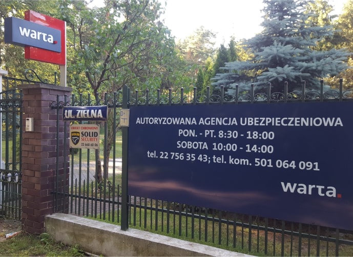 Agencja Ubezpieczeniowa Rentip - siedziba